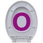 vidaXL 2X Abattant WC avec Frein de Chute Plastique Blanc Siège de Toilette
