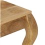 vidaXL Table d'Appoint Table de Salon Bout de Canapé Bois de Manguier Massif