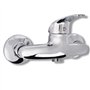 vidaXL Kit de Douche 2 pcs Douchette Robinet Pommes de Douche Salle de Bain