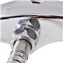 vidaXL Kit de Douche 2 pcs Douchette Robinet Pommes de Douche Salle de Bain