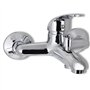 vidaXL Kit de Douche 2 pcs Robinet Pommes de Douche Douchette Salle de Bain