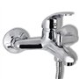 vidaXL Kit de Douche 2 pcs Robinet Pommes de Douche Douchette Salle de Bain