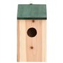 vidaXL 4X Nichoir Bois Cabane à Oiseaux Nichoir de Jardin Cage pour Oiseaux