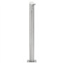 vidaXL Colonne à Eau de Jardin Ronde Acier Inoxydable 95 cm Système d'Arrosage
