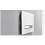 Geberit Sigma50 115.788.SD.2 Plaque de déclenchement pour chasse d'eau 2 débits Métal chromé Verre fumé miroir
