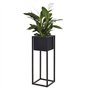 RUNADI Home&Styling Pot de Fleurs sur Pied Jardinière Support pour Plantes Présentoir à Fleurs pour Balcon Bac à Fleurs Jardin T