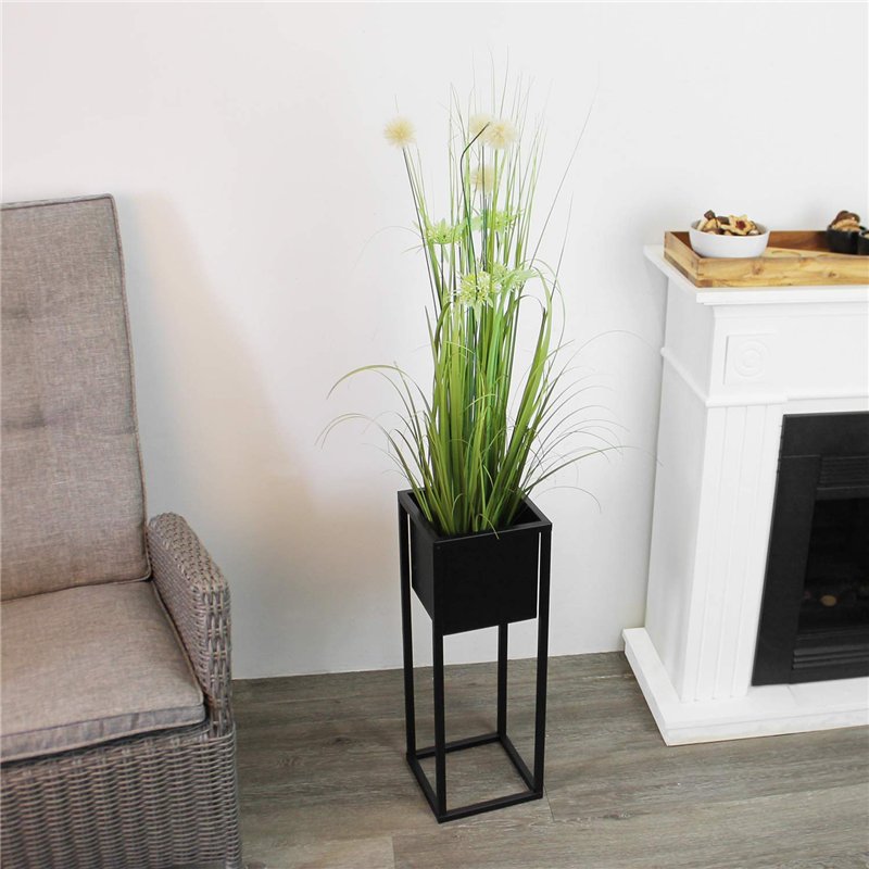 Image secondaire de RUNADI Home&Styling Pot de Fleurs sur Pied Jardinière Support pour Plantes Présentoir à Fleurs pour Balcon Bac à Fleurs Jardin T