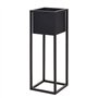RUNADI Home&Styling Pot de Fleurs sur Pied Jardinière Support pour Plantes Présentoir à Fleurs pour Balcon Bac à Fleurs Jardin T