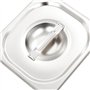 vidaXL 8X Couvercles de Plateau GN 1/6 Ustensiles de Cuisine Rectangulaire Combiné avec des Plateaux Restaurant Cuisine Maison H
