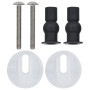vidaXL Siège WC Couvercle à Fermeture en Douceur Siège de Toilette Cuvette Siège Lunette Abattant Salle de Bains Maison Salle d'