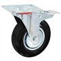 vidaXL 32x Roulettes Pivotantes Roues Fixes pour Chariot Roulant Etabli Meuble Etagère à Livre Tables de Travail Capacité de 180