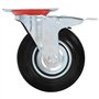 vidaXL 32x Roulettes Pivotantes Roues Fixes pour Chariot Roulant Etabli Meuble Etagère à Livre Tables de Travail Capacité de 180