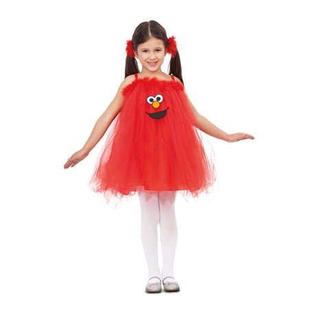 My Other Me Barrio Sésamo Déguisement d'Elmo avec tutu pour fille et bébé
