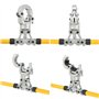 vidaXL Pince ¨¤ sertir hydraulique Forme de V 16-20-26-32 mm