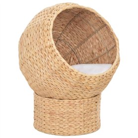 vidaXL Panier à Chat Herbiers Marins Corbeille Grotte Maison Cabane Griffoir