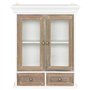 vidaXL Armoire Murale Rangement Stockage Meuble de Salle de Bain Armoire de Toilettes Murale Salon Cuisine Maison 2 Portes Etagè