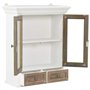 vidaXL Armoire Murale Rangement Stockage Meuble de Salle de Bain Armoire de Toilettes Murale Salon Cuisine Maison 2 Portes Etagè