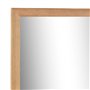 vidaXL Bois de Noyer Massif Miroir de Salle de Bain Miroir Mural Miroir avec Etagère et Cadre Maison Intérieur Toilette Salle d'