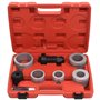 vidaXL Kit d'Expandeur de Tuyau 8 pcs Tuyau d’Echappement Voiture Garage Acier