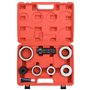 vidaXL Kit d'Expandeur de Tuyau 8 pcs Tuyau d’Echappement Voiture Garage Acier