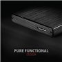 EE25-XA6 USB 3.0 Aline Box. Boîtier Externe Compact en Aluminium pour SSD SATA 6 G 2,5"