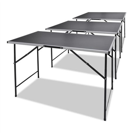 vidaXL Table à tapissier (3 pièces)