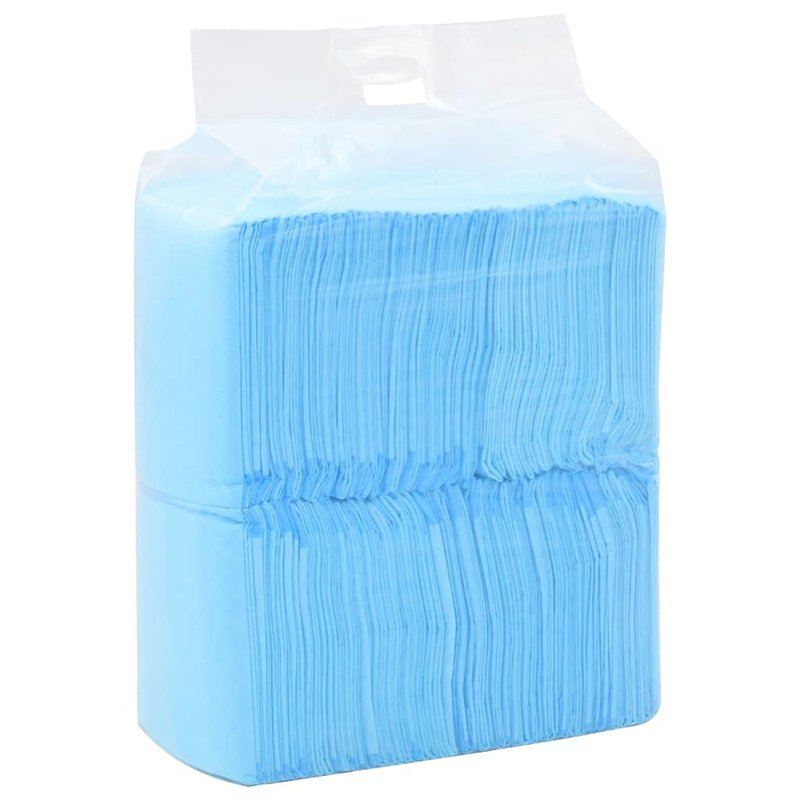 vidaXL 100x Tapis d’Hygiène pour Chiens Educateurs 60x60 cm Tissu Non Tissé