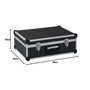 vidaXL Valise à Outils Boîte à Outils Mallette à Outils Trolley à Outils Caisse à Outils Rangement Stockage Fichiers Portable No