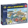 Jumbo- The Start Puzzle, 19093, Multicolore