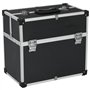 vidaXL Boîte à Outils Valise à Outils Mallette à Outils Trolley à Outils Caisse à Outils Rangement Stockage Fichiers 38x22,5x34 
