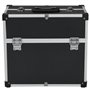 vidaXL Boîte à Outils Valise à Outils Mallette à Outils Trolley à Outils Caisse à Outils Rangement Stockage Fichiers 38x22,5x34 