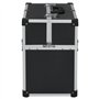 vidaXL Boîte à Outils Valise à Outils Mallette à Outils Trolley à Outils Caisse à Outils Rangement Stockage Fichiers 38x22,5x34 