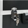 vidaXL Boîte à Outils Valise à Outils Mallette à Outils Trolley à Outils Caisse à Outils Rangement Stockage Fichiers 38x22,5x34 