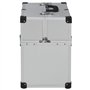 vidaXL Boîte à Outils Valise à Outils Mallette à Outils Trolley à Outils Caisse à Outils Rangement Stockage Fichiers 38x22,5x34 