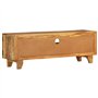 vidaXL Meuble TV Sculpté à la Main Bois de Récupération Armoire Basse Multimédia Stéréo Armoire Stéréo Salon Salle de Séjour Int
