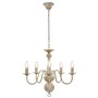vidaXL Lustre Antique 5 Ampoules Lampe Suspendue Eclairage Luminaire Chandelier de Plafond Salon Salle à Manger Chambre Maison I