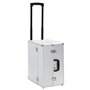 vidaXL Valise de Pilote Mallette de Pilote Trolley à roulettes Valise à roulettes Trolley de Pilote Boîte de Pilote Voyage 47x39