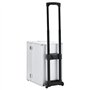vidaXL Valise de Pilote Mallette de Pilote Trolley à roulettes Valise à roulettes Trolley de Pilote Boîte de Pilote Voyage 47x39