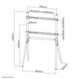 NM-M1000WHITE NEWSTAR ACC Floor Support TV Blanc 37-70"