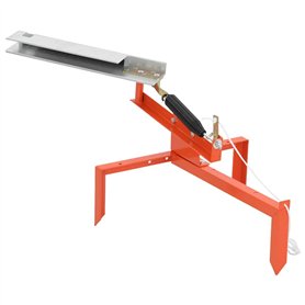 vidaXL Cible de Lanceur d'argile Lanceur de Piège Lanceur de Pistolet Angles de Projection Réglables Cour Arrière Extérieur Robu