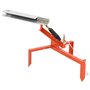 vidaXL Cible de Lanceur d'argile Lanceur de Piège Lanceur de Pistolet Angles de Projection Réglables Cour Arrière Extérieur Robu