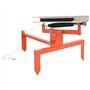 vidaXL Cible de Lanceur d'argile Lanceur de Piège Lanceur de Pistolet Angles de Projection Réglables Cour Arrière Extérieur Robu