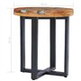 vidaXL Table Basse Table d'Appoint Table de Salon Bout de Canapé Maison Intérieur Salle de Séjour 40x45 cm Polyrésine Bois de Te