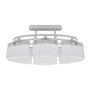 vidaXL 2x Plafonnier avec Abat-jours Lampe Suspendue Lustre Luminaire Eclairage Salon Salle à Manger Salle de Séjour Maison Inté