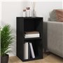 vidaXL Boîte de Rangement de Vinyles, Armoire de Classement, Étagère de Collection de Disques, Organisateur de Maison Salon Inté