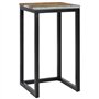 vidaXL Tables Gigognes 3 pcs Tables Basses Table d'Appoint Table de Salon Maison Chambre à Coucher Salle de Séjour Polyrésine Bo
