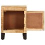 vidaXL Table de Chevet Table de Nuit Armoire de Chevet Bout de Canapé Chambre à Coucher Salon Intérieur Maison 40x30x50 cm Bois 