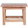 vidaXL Tables Gigognes 2 pcs, Bouts de Canapé, Tables d'Appoint Gigognes, Meubles de Salon Salle de Séjour Maison Intérieur, Boi