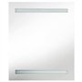 vidaXL Armoire de Salle de Bain à Miroir LED Armoire à LED Murale Armoire de Rangement Chambre à Coucher Maison Intérieur 50x13,