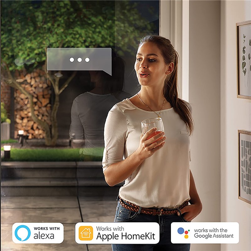 Image secondaire de Philips Hue White & Color Ambiance, applique murale extérieure Impress, fonctionne avec Alexa, Google Assistant et Apple Homekit